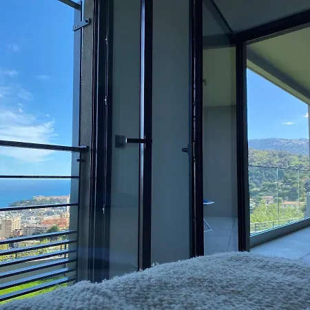 Daire Luxury Sea-view Over Monaco Beausoleil