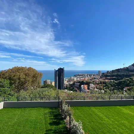 Luxury Sea-view Over Monaco アパート ボーソレイユ