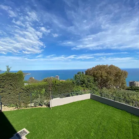 アパート Luxury Sea-view Over Monaco