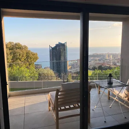 Luxury Sea-view Over Monaco Beausoleil