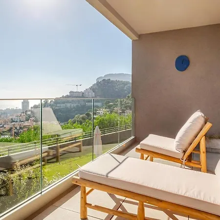 Apartmán Luxury Sea-view Over Monaco Beausoleil