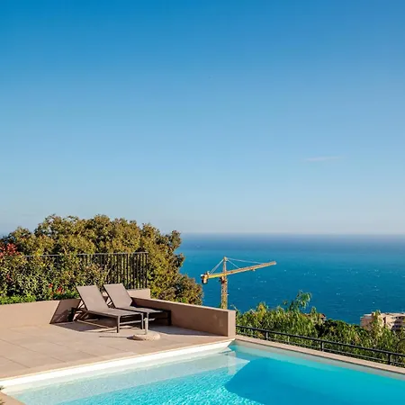 Luxury Sea-view Over Monaco Apartmán *