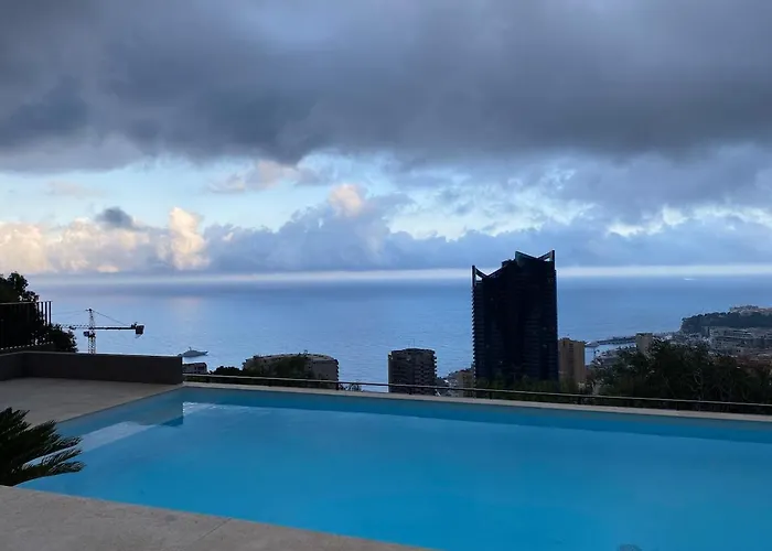 Luxury Sea-view Over Monaco Apartment Beausoleil